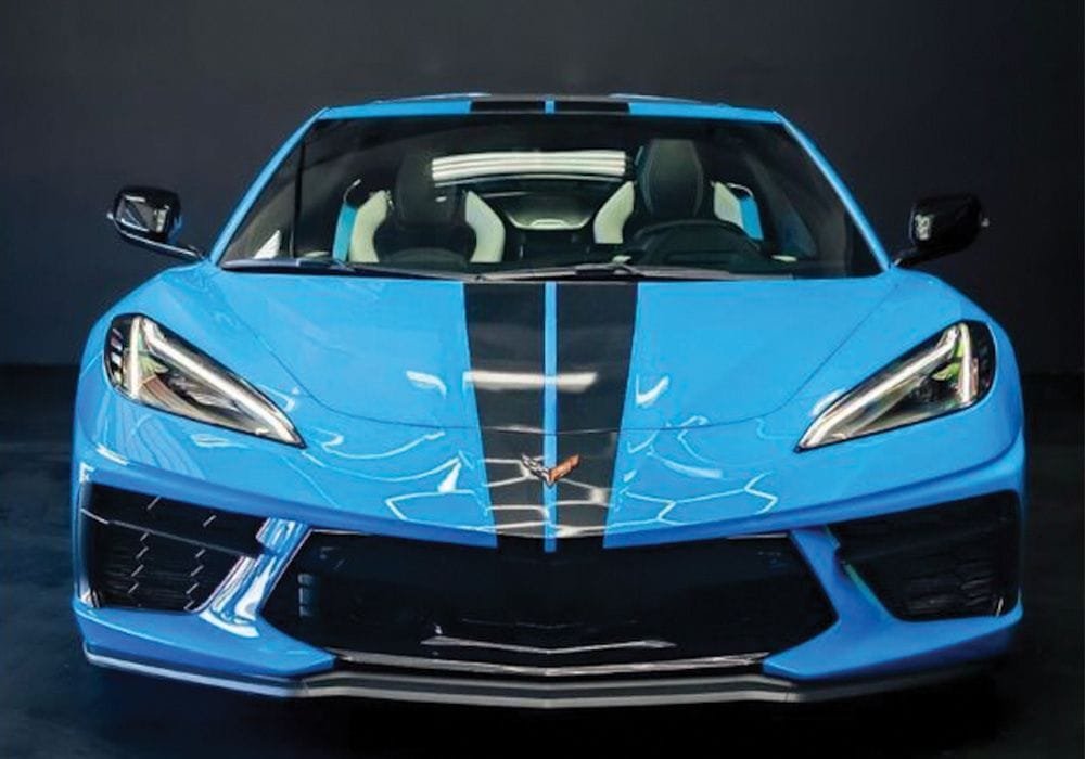 Blue CoBlue Corvette C8rvette C8