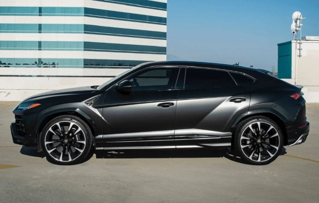 Matte Black Lamborghini Urus
